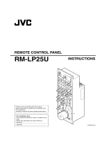 JVC RM-LP25U User manual