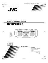 JVC RV-DP200BK User manual