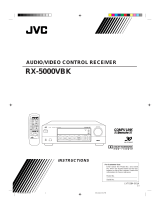 JVC RX-5001GDUS User manual