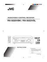 JVC RX-5020VBK User manual