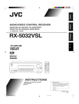 JVC RX-5032VSL User manual