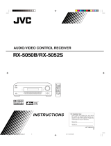 JVC RX-5052SEE User manual