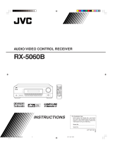 JVC RX-5060BE User manual