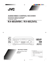 JVC RX-6010VBK User manual