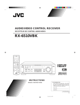 JVC RX-6510VBKC User manual