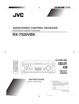JVC RX-7520VBK User manual