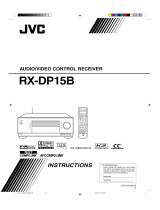 JVC RX-DP15B - AV Receiver User manual
