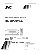 JVC RX-DP20VSL User manual