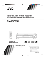 JVC RX-DV3SL User manual