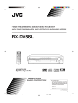 JVC RX-DV5SL User manual