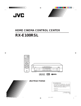 JVC RX-E100RSL User manual