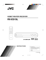 JVC RX-ES1SLSE User manual