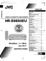 JVC HR-S9850EU User manual
