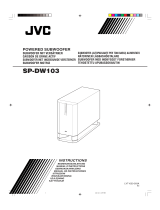 JVC SP-DW103 User manual