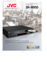 JVC SR-MV55 User manual