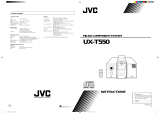 JVC UX-T550 User manual