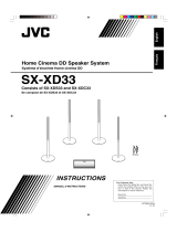 JVC SX-XD33 User manual