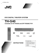 JVC TH-G40 User manual