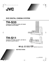 JVC TH-S33 User manual