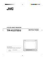 JVC TM-H1375SU User manual