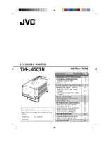 JVC TM-L450TU User manual