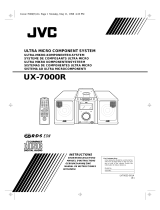 JVC UX-7000R User manual