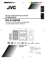 JVC UX-A10DVD User manual
