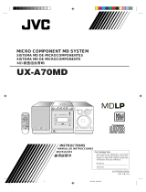 JVC UX-A70MD User manual