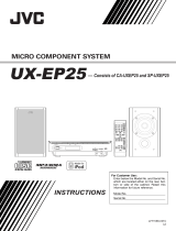 JVC UX-EP25 User manual