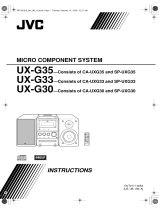 JVC UX-G30UW User manual