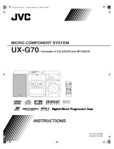 JVC UX-G70 User manual