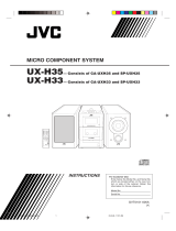JVC UX-H35 User manual
