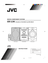 JVC UX-L30 User manual