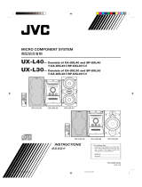 JVC UX-L30UJ User manual