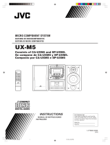 JVC UX-M5 User manual