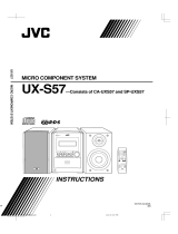 JVC UX-S57 User manual