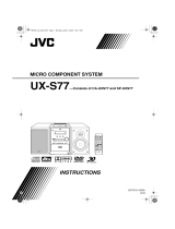 JVC UX-S77 User manual