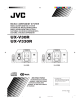 JVC UX-V330R User manual