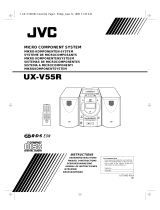 JVC UX-V55R User manual
