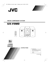 JVC UX-V9MD User manual