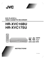 JVC VCR HR-XVC17SU User manual