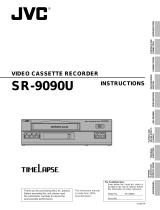 JVC VCR SR-9090U User manual