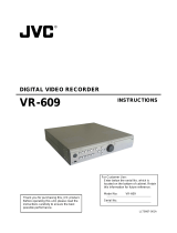 JVC VR-609 User manual