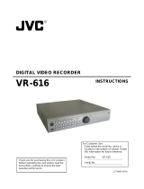 JVC VR-616 User manual