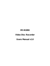 JVC VR-N100U User manual