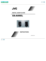 JVC XA-A55CL - 256 MB Headband Digital Player User manual