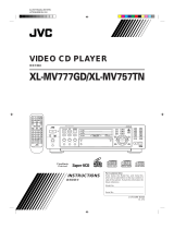 JVC XL-MV777GD User manual