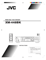 JVC XM-448BK User manual