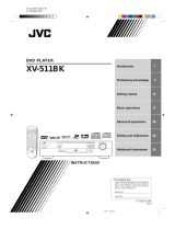 JVC XV-511BK User manual