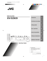 JVC XV-515GD User manual